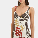 Julietta Balconette Midi Dress