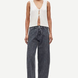 Samsoe Samsoe Saharper Jeans Belt | Grey Cloud
