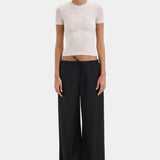 SIR. Sorrentino Drawstring Pant | Red Pinstripe
