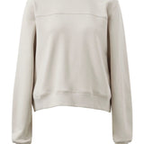 Ceres Life Seamed Fleece Top | Almond