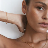 Saint Valentine Figaro Chain Necklace | Gold