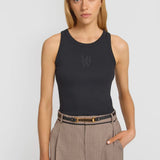 Viktoria & Woods Hayes Tank | Black