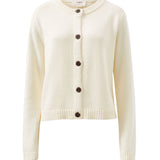 Ceres Life Nelly Long Sleeve Knit Cardi | Eggshell
