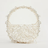 Acler Crystal Birch Bag | Ivory