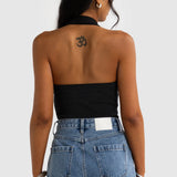 ORTC Sunday Halter Tank | Black (PRE-ORDER)
