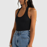 ORTC Sunday Halter Tank | Black (PRE-ORDER)