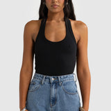 ORTC Sunday Halter Tank | Black (PRE-ORDER)