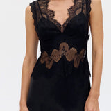 Third Form Visions Lace Mini Dress | Ebony (PRE-ORDER)