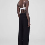 Anine Bing Lace Bra with Trim | Ivory (PRE-ORDER)