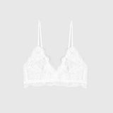 Anine Bing Lace Bra with Trim | Ivory (PRE-ORDER)