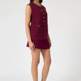 ONTE Helena Gilet | Plum