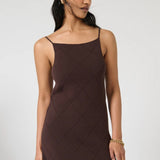 ONTE Lina Dress | Chocolate
