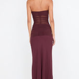 Bec + Bridge Noemi Strapless Dress | Plum