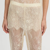 Blanca Riven Pants | Cream