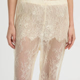 Blanca Riven Pants | Cream
