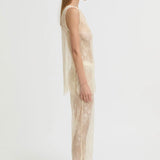 Blanca Riven Tank | Cream