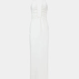 Misha Alusia Maxi Dress | White