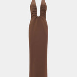 Misha Alusia Maxi Dress | Mink