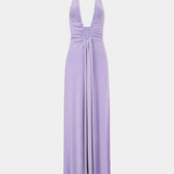 Misha Jennifer Cupro Maxi Dress | Lilac