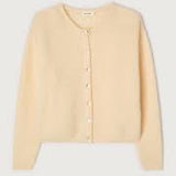 American Vintage Vitow Knit Cardigan | Cheesecake Melange