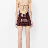 Bec + Bridge Celestia Mini Dress | Plum