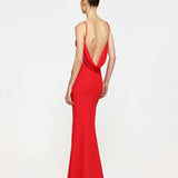 Effie Kats Havilland Gown | Cherry Red