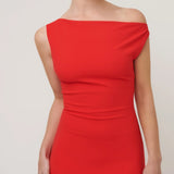 Effie Kats Inaya Gown | Cherry Red