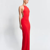 Effie Kats Jett Gown | Cherry Red (PRE-ORDER)