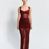 Effie Kats Layla Dress | Rust (PRE-ORDER)