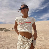 Little Palma Hotel Palma T-Shirt | Red