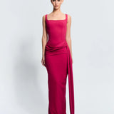 Effie Kats Merle Gown | Raspberry (PRE-ORDER)