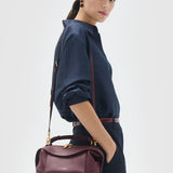 Oroton Mica Bowler | Currant (PRE-ORDER)
