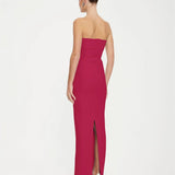Effie Kats Monroe Gown | Raspberry (PRE-ORDER)