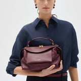 Oroton Mica Bowler | Currant (PRE-ORDER)