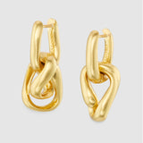 Oroton Romy Earrings | Worn Gold (PRE-ORDER)
