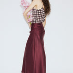 CDC BIAS CUT CAMI LUNA GINGHAM