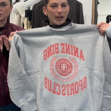 Anine Bing Miles Sweatshirt Collegiate | Grey