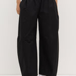 Lola Barrel Pant Black