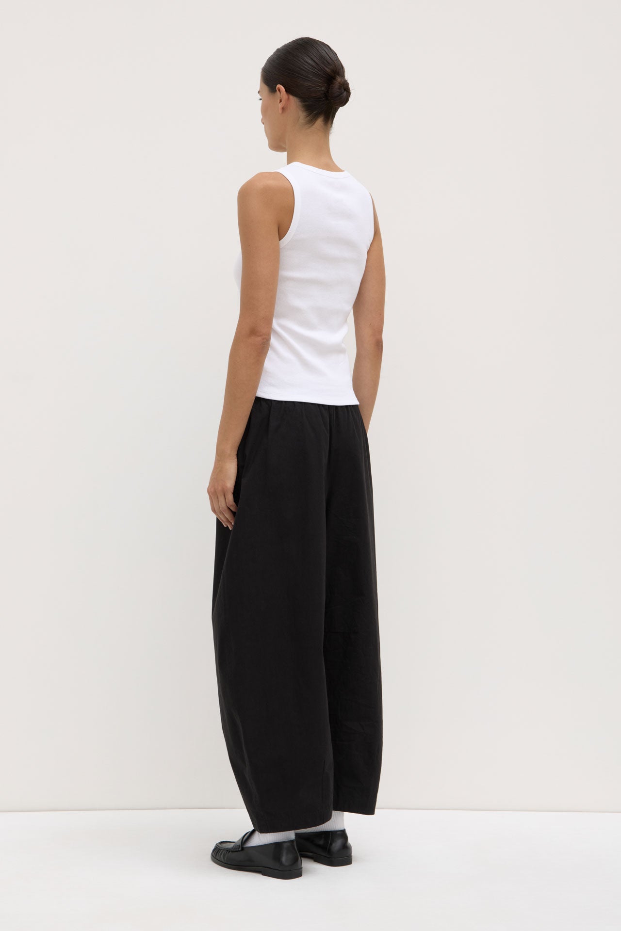 Lola Barrel Pant Black