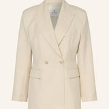 Anine Bing Tiphaine Blazer | Ecru