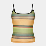 With Harper Lu Camisole Mesh | Gold Stripe (PRE-ORDER)