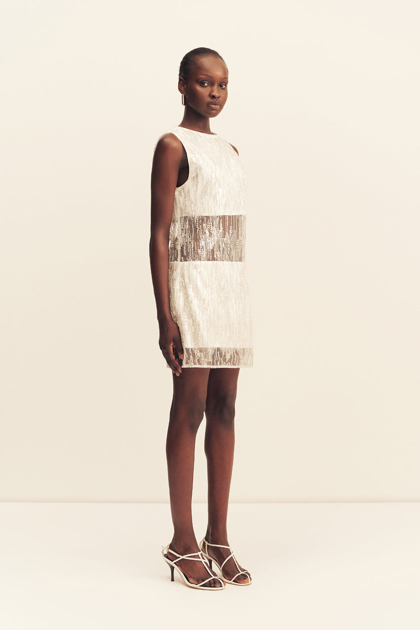 Viva Round Neck Mini Dress