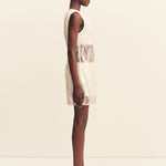 Viva Round Neck Mini Dress