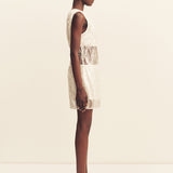 Viva Round Neck Mini Dress