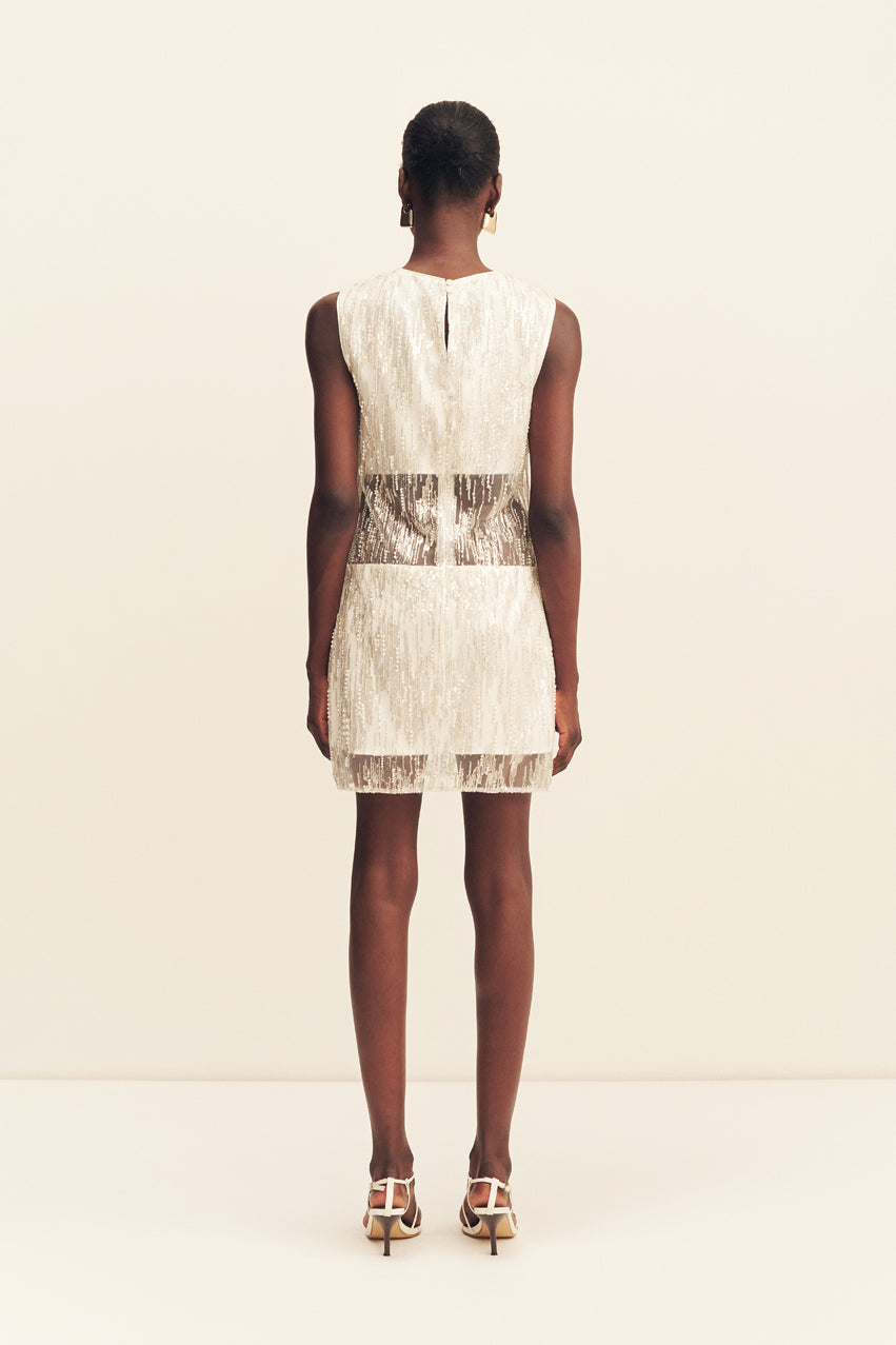 Viva Round Neck Mini Dress
