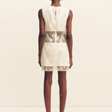Viva Round Neck Mini Dress