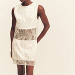Viva Round Neck Mini Dress
