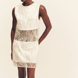 Viva Round Neck Mini Dress
