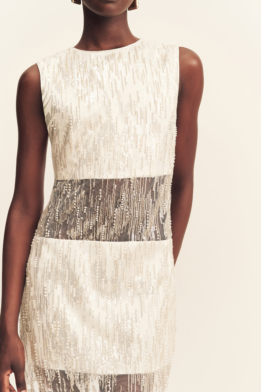 Viva Round Neck Mini Dress