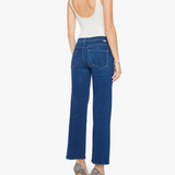 MOTHER The Mid Rise Rambler Zip Flood | Pinkies Up!